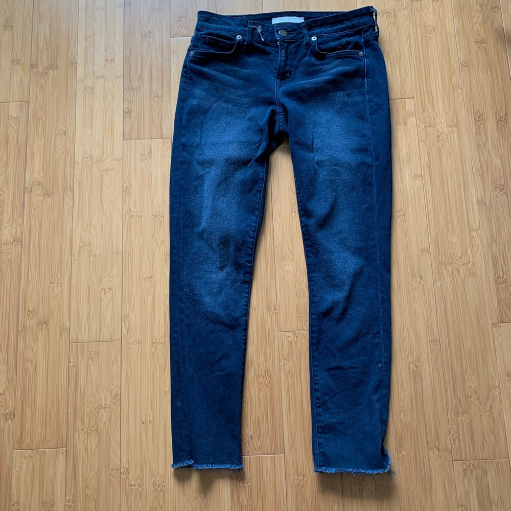 Rich & Skinny Frayed Bottom Jeans